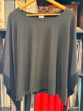 Chico's Black Top with Branded Neck Label